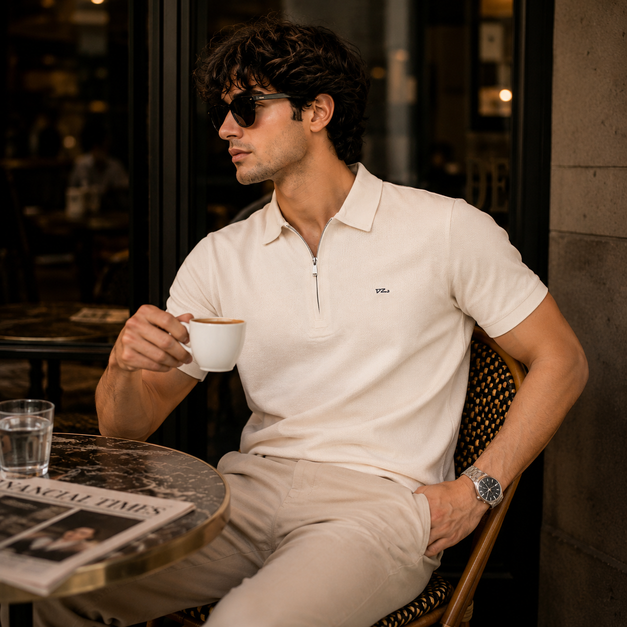 Legacy Quarter-Zip Polo