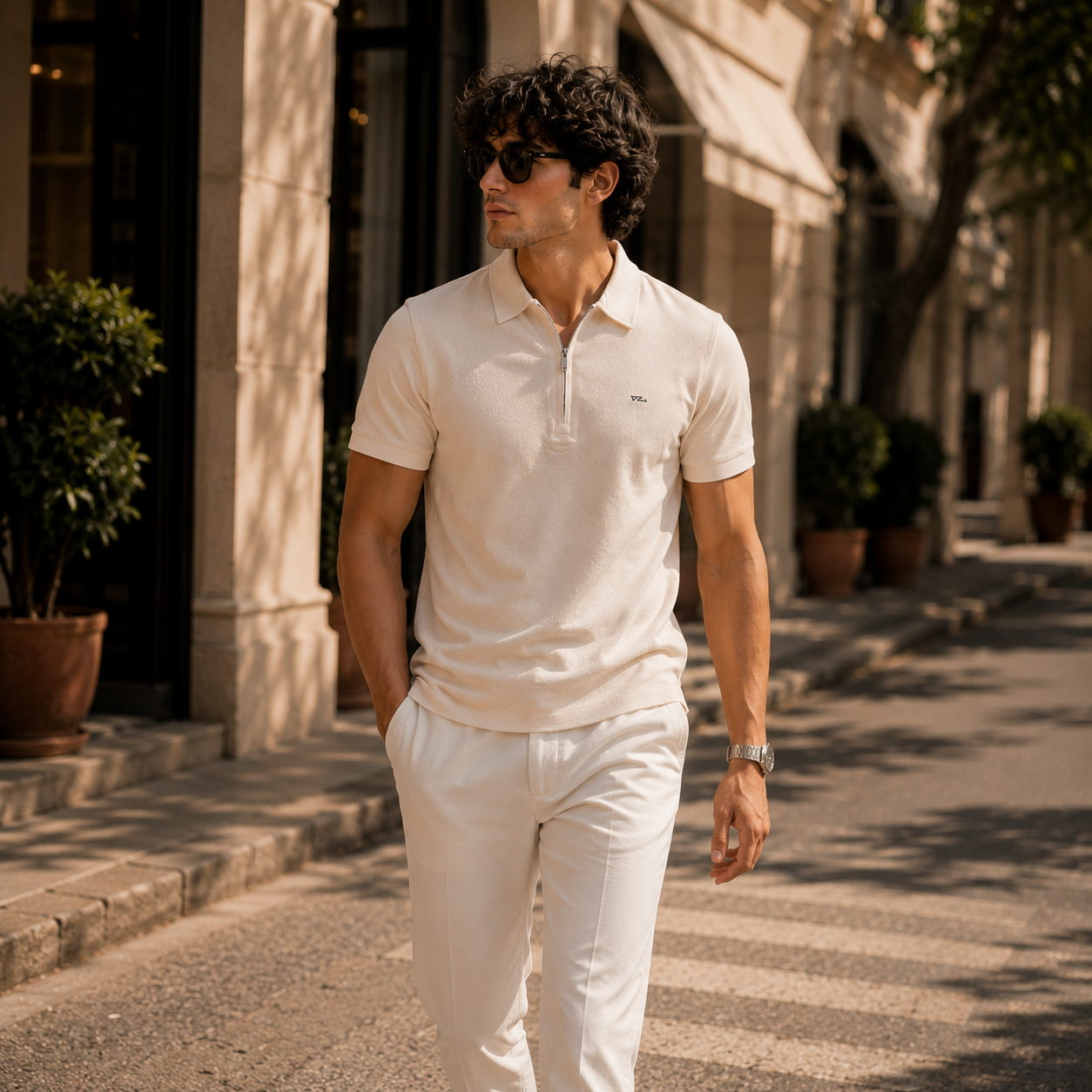 Legacy Quarter-Zip Polo
