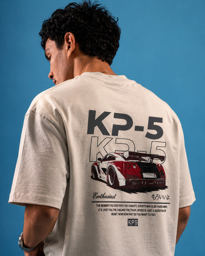 KP-5 Enthusiast Oversized Graphic Tee