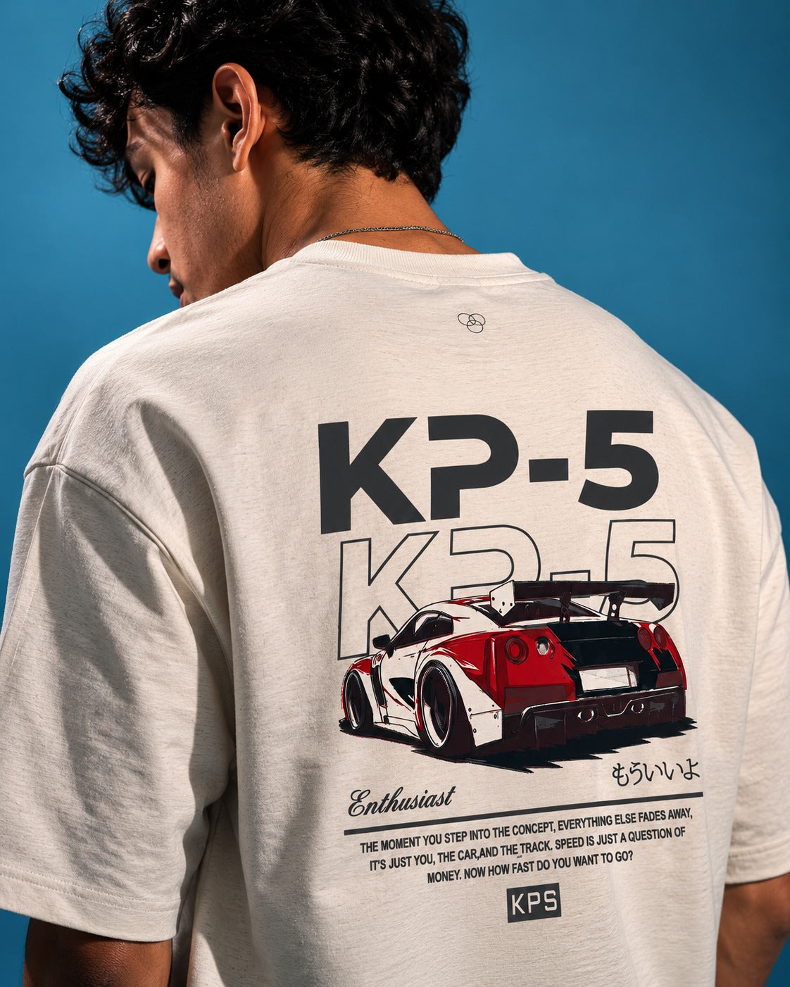 KP-5 Enthusiast Oversized Graphic Tee