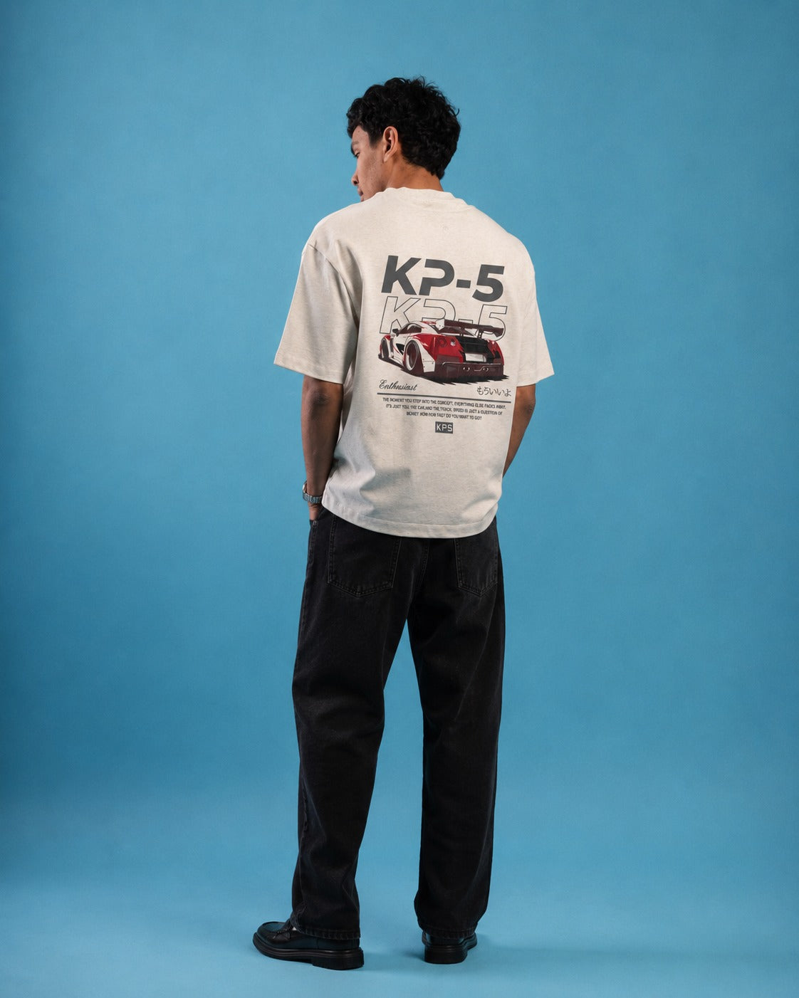 KP-5 Enthusiast Oversized Graphic Tee