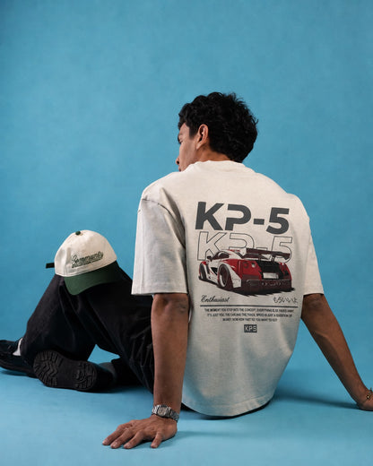 KP-5 Enthusiast Oversized Graphic Tee
