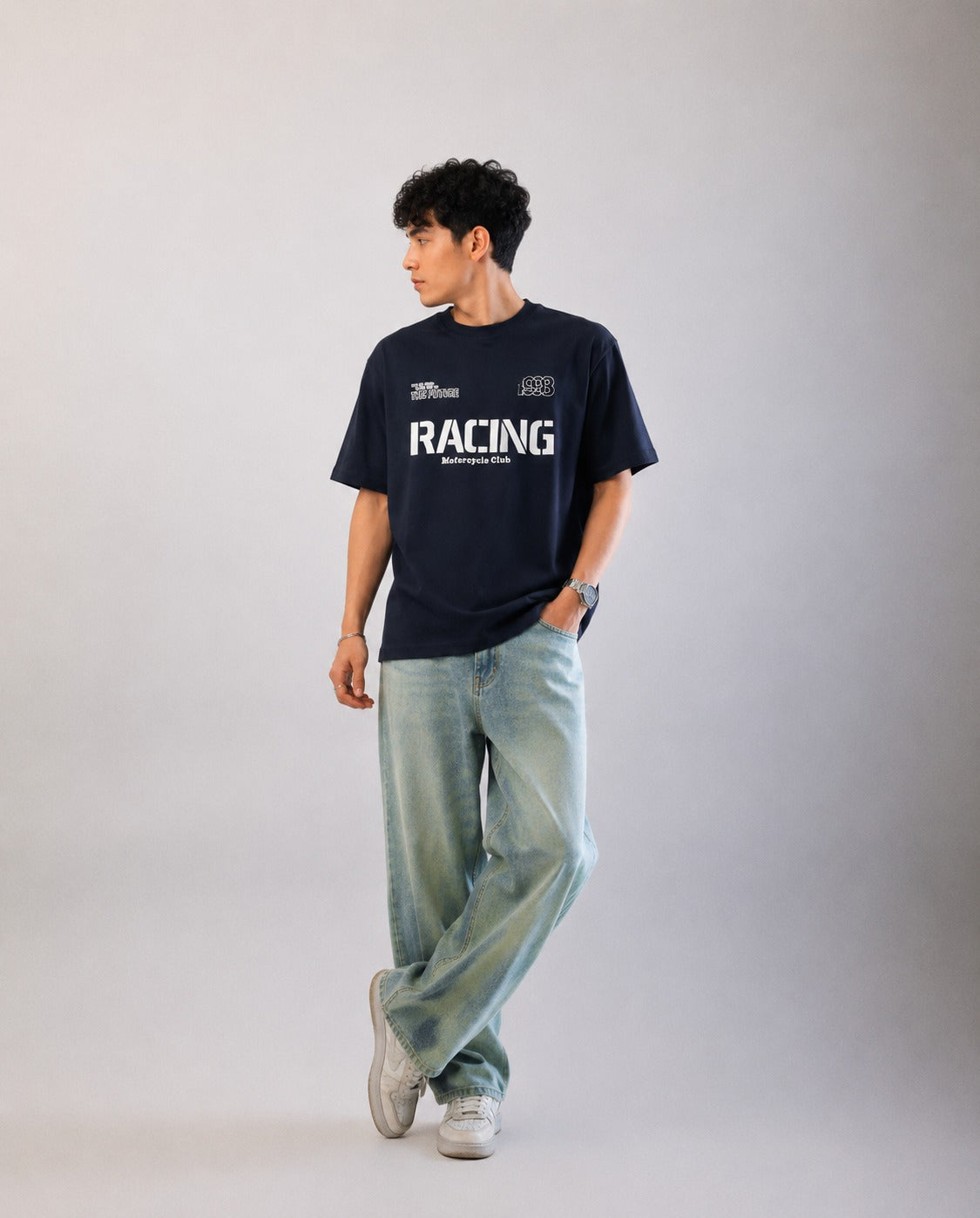 KP-5 Enthusiast Oversized Graphic Tee
