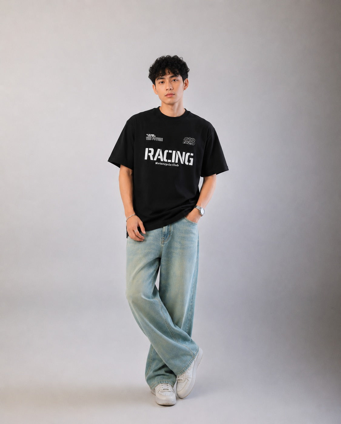 KP-5 Enthusiast Oversized Graphic Tee